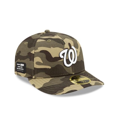 Sapca New Era Washington Nationals MLB Armed Forces Weekend Low Profile 59FIFTY Fitted - Verzi